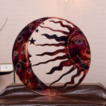 Sun and Moon Metal Art
