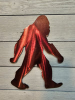 Big Foot Sasquatch Metal Wall Art Wall Art Third Shift Fabrication Copper Torch 