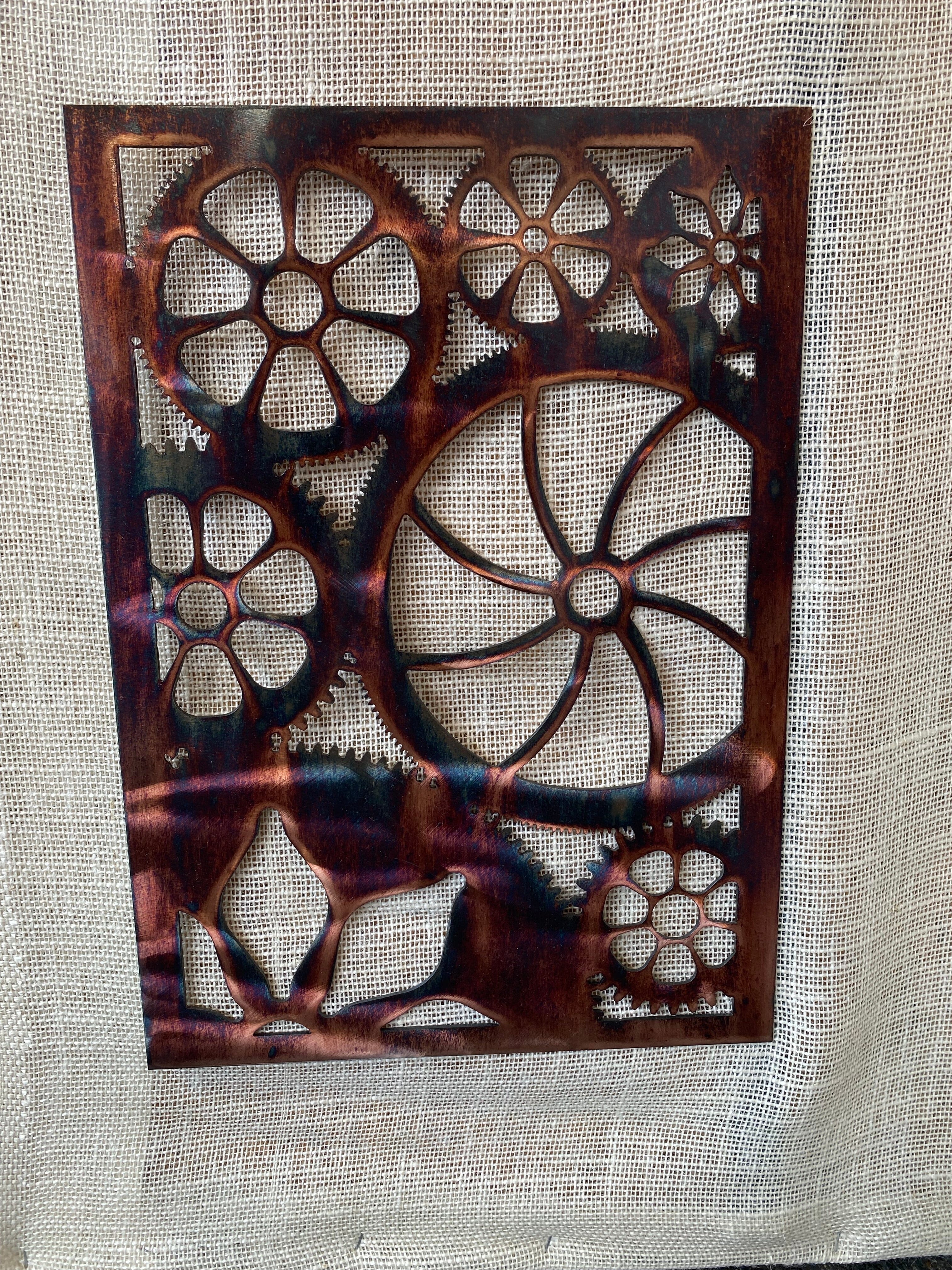 Steampunk Gears Wall Art Wall Art Third Shift Fabrication 