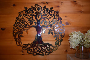 Celtic Tree of Life - Personalized Wall Art Third Shift Fabrication 