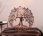Celtic Tree of Life Wall Art Third Shift Fabrication Classic Copper 24 Inch (+Magnet Set) 