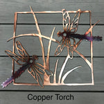 Dragonflies Wall Art Third Shift Fabrication Copper Torch 
