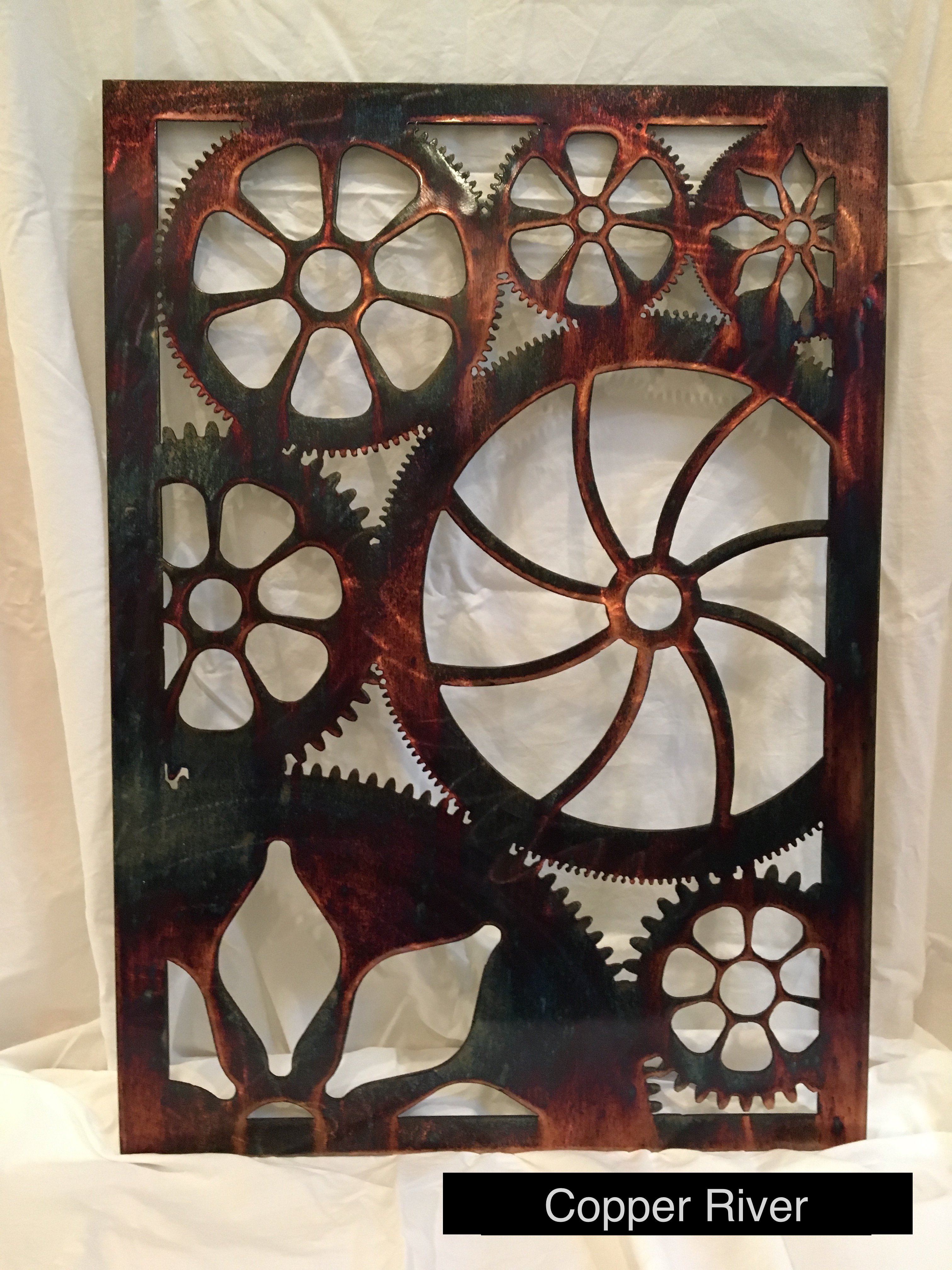 Engine House Gears Wall Art Third Shift Fabrication 