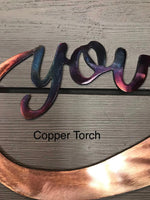 You and Me Infinity Wall Art Third Shift Fabrication 